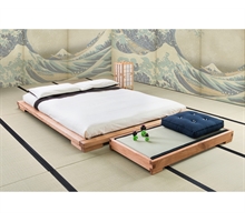 Wooden zen bed
