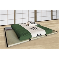 3 Low tatami bed kit (2,5 cm) + Futon 11 cm (double)