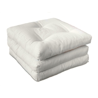 Futon Pouff - Chair Bed 11 cm (4 layers cotton)