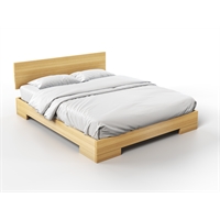 Handcrafted solid wood bed - Tako (light) 