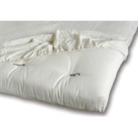 Mattress fitted cover - 100% Pure raw sanforized cotton