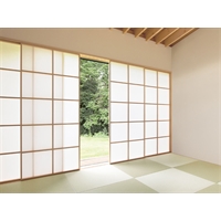 Sliding doors - Fusuma shoji in Japanese paper or fabric