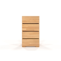 Solid Beech wood dresser - Sandemo 60 (3/4 drawers)