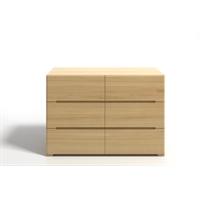 Solid Pine wood dresser- Sparta (5/6 drawers)