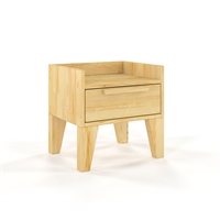 Solid Pine wood nightstand  - Agava