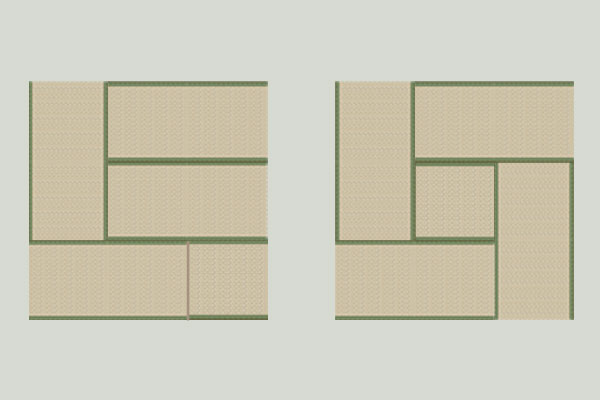 set isole tatami