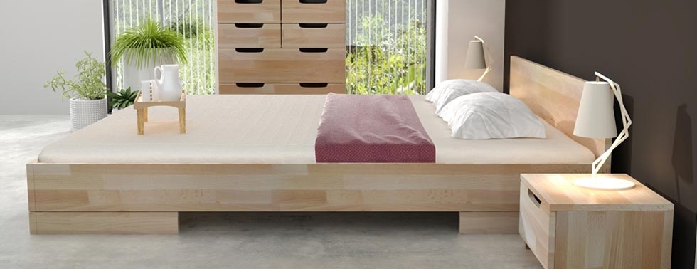 Camera da letto in legno massiccio di Faggio Spectrum